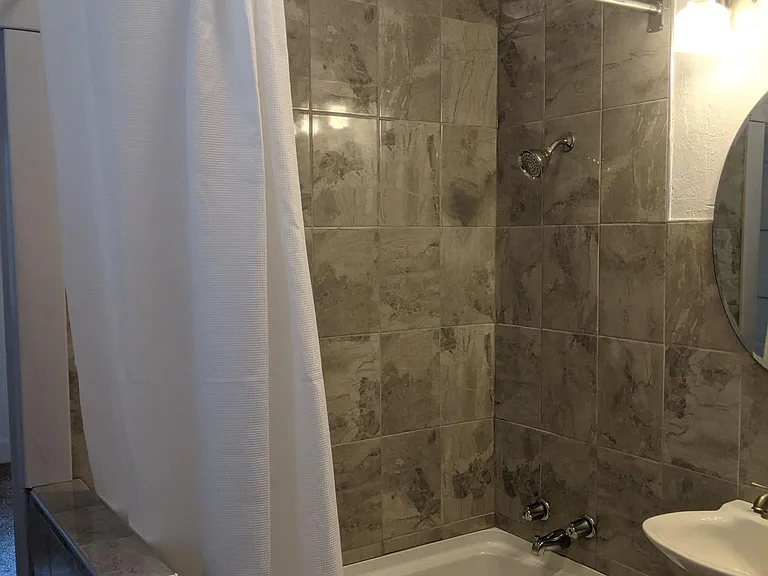Completely remodeled bathroom!