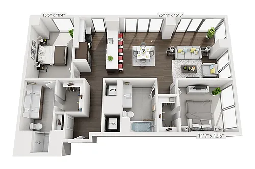 Floor plan B2D