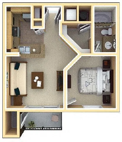 Floor plan Candler