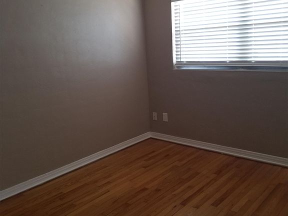 Hardwood floors in living room and bedrooms.