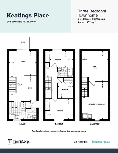 Floor plan 3 Bedroom