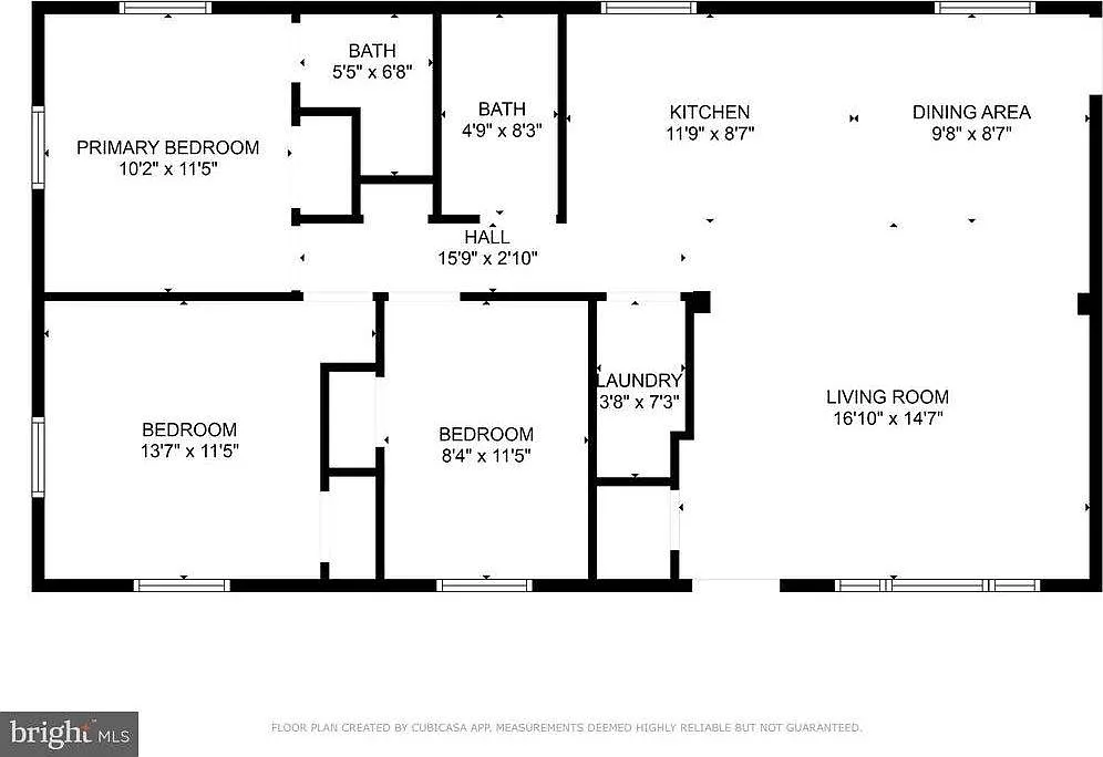 3 bed, 1056 sqft, $2,300 — Photo 3