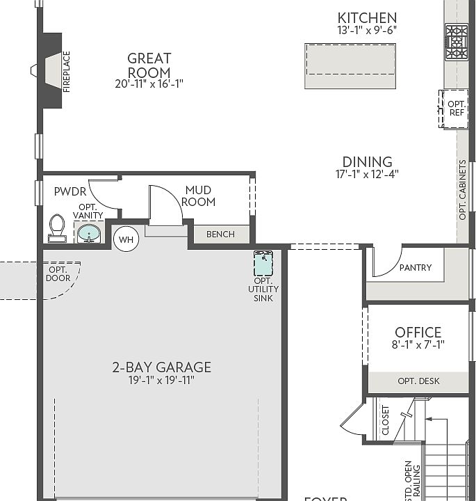 Plan A-261 Plan, Glacier Pointe at Tehaleh, Bonney Lake, WA 98391 | Zillow