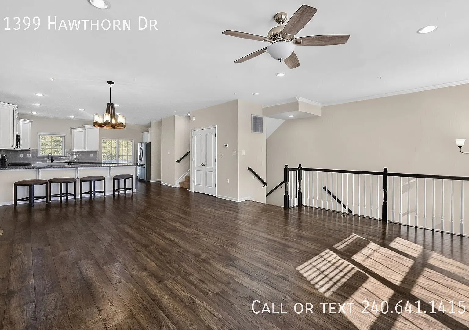 Spacious 3 BR + Den Townhome with Open Living Areas, Modern Kitchen & Attached Garage in Hanover! — Photo 2