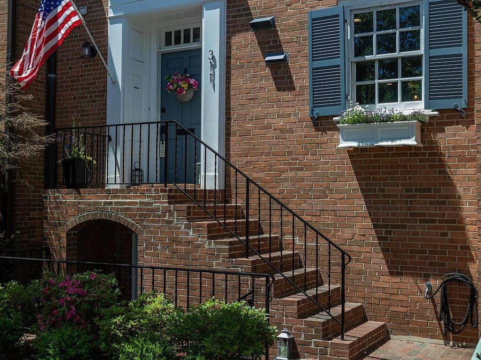 Private entrance for the finished basement