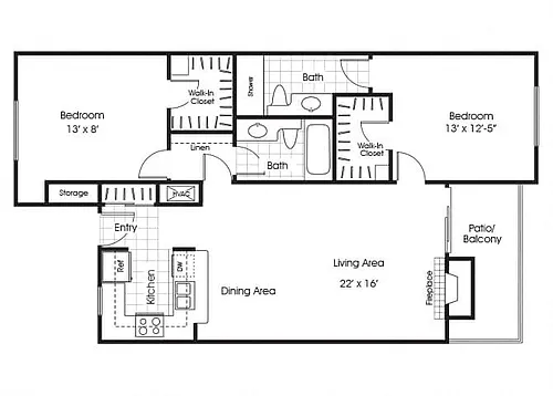 Floor plan B2