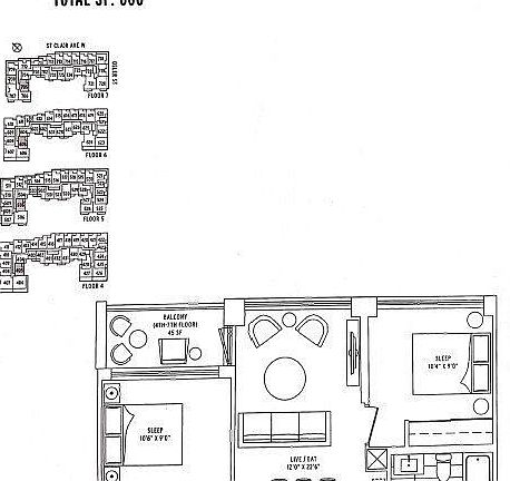 3rd image of 1787 Saint Clair Ave W #405