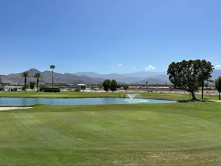 View of the golf course during the day
