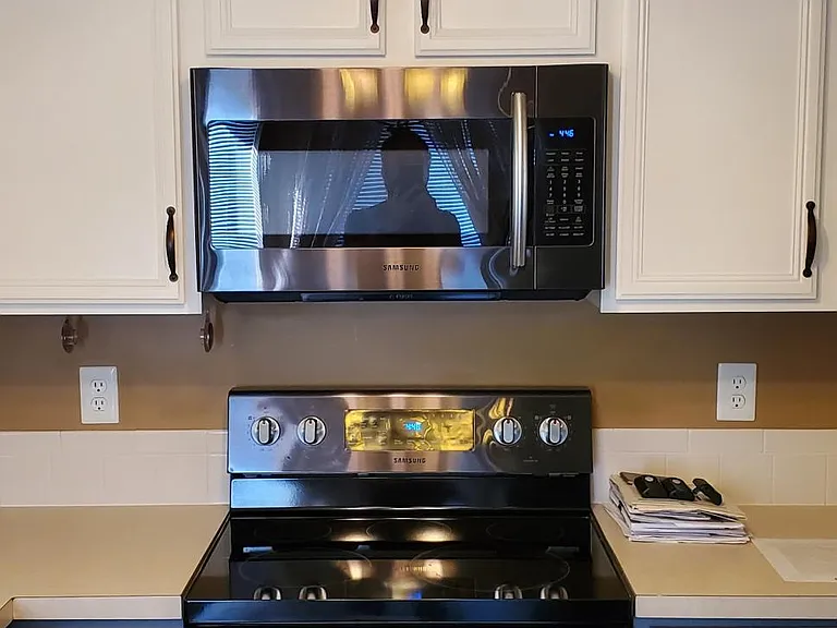 Newer appliances.