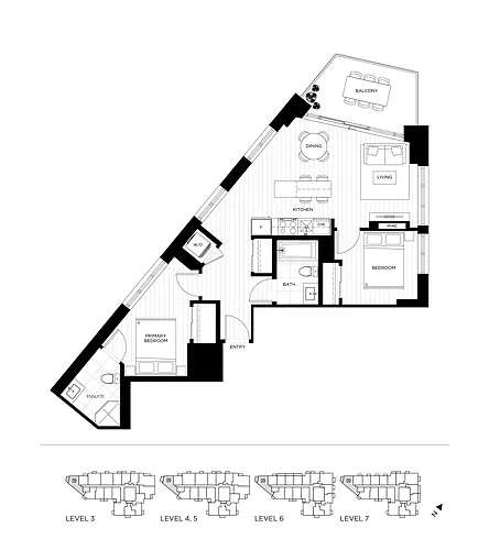 Floor plan T2-0309