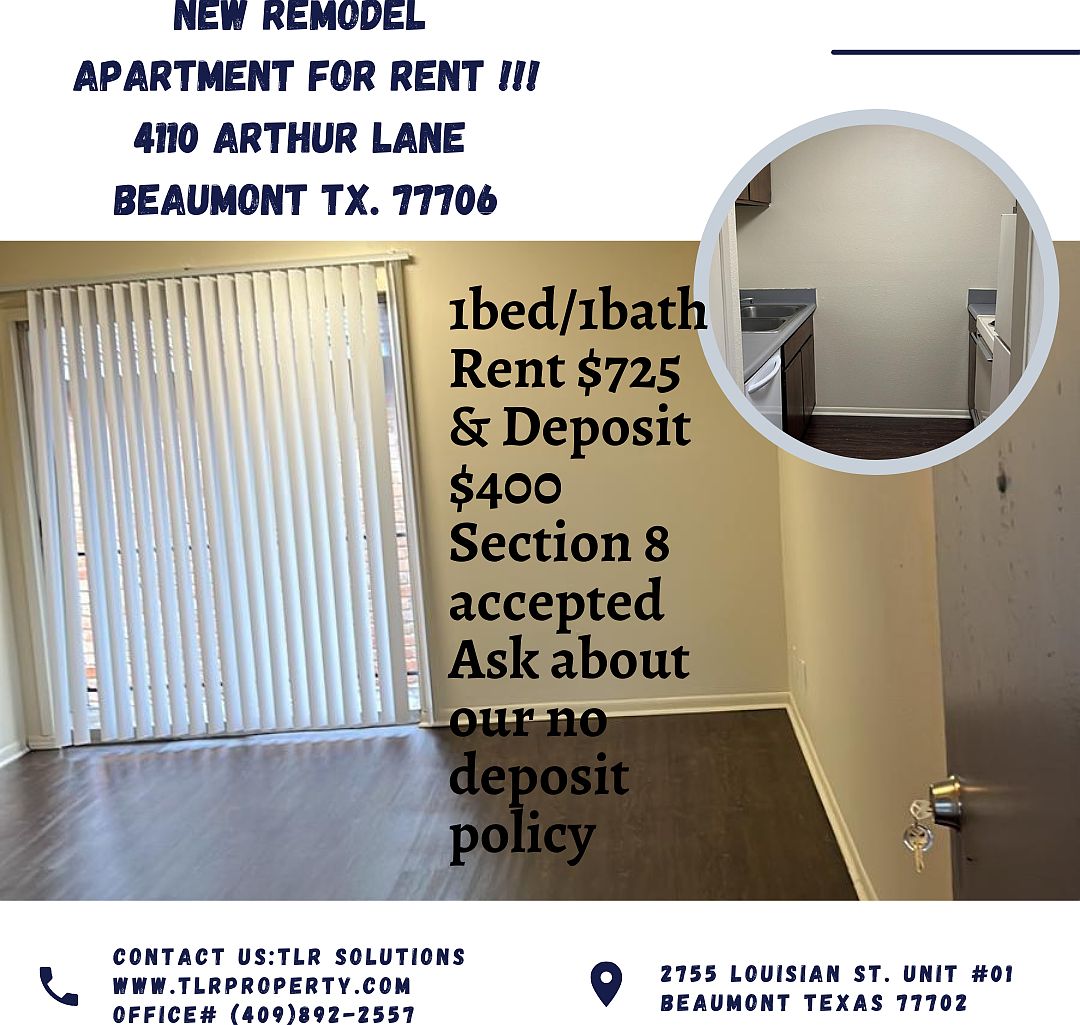 4110 Arthur Ln APT 10 Beaumont TX 77706 Zillow