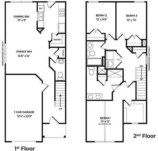 Floor plan Newton