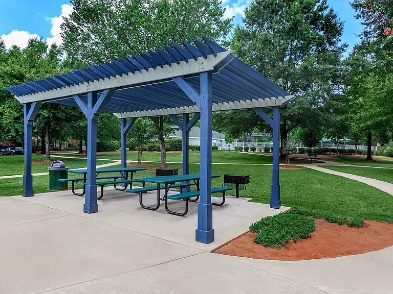 Picnic Areas with Pergolas and BBQ Grill