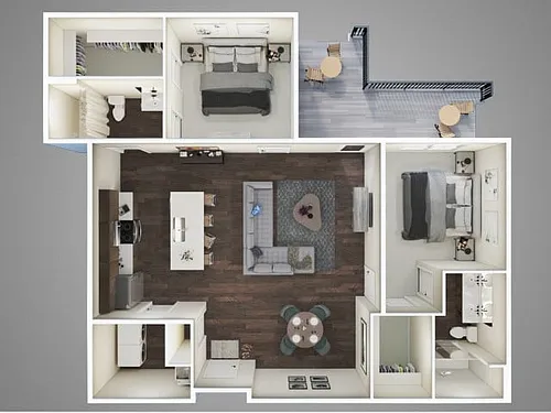Floor plan The Double Stack