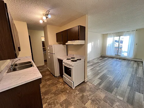 Floor plan Bright 1 Bedroom Unit Conveniently Located in the 