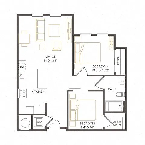Floor plan B19