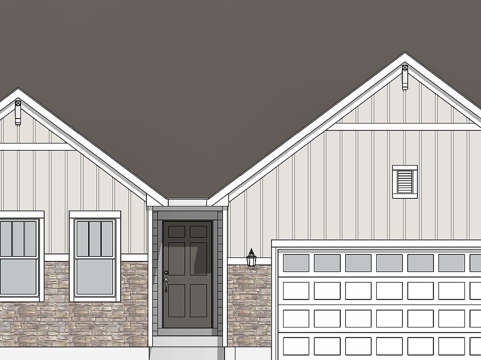 The Siena - Country Cottage Elevation at Welshire Farm
