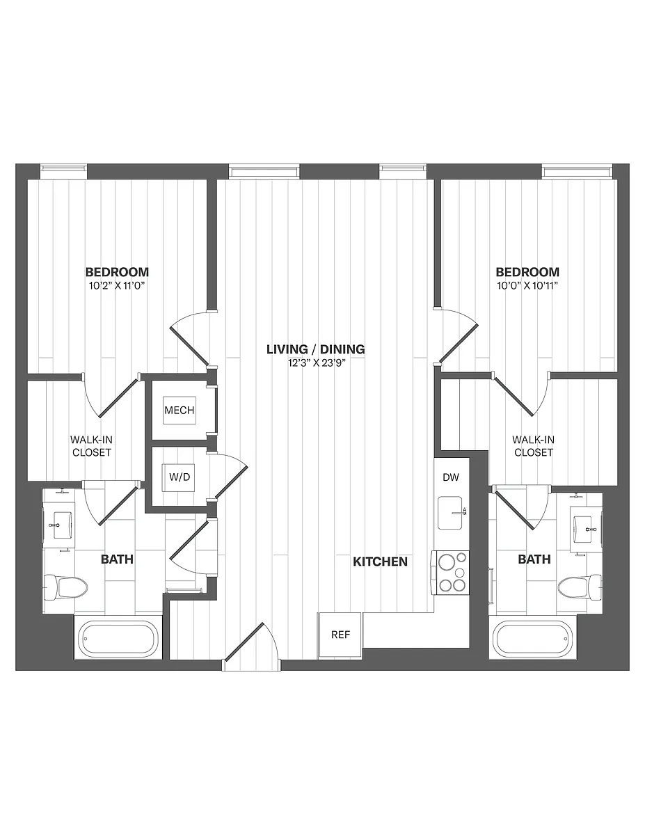 Floor plan D1