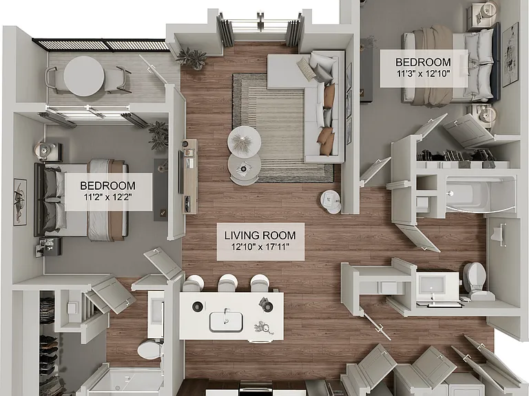 Wrenley Luxury Apartment Homes — Photo 44