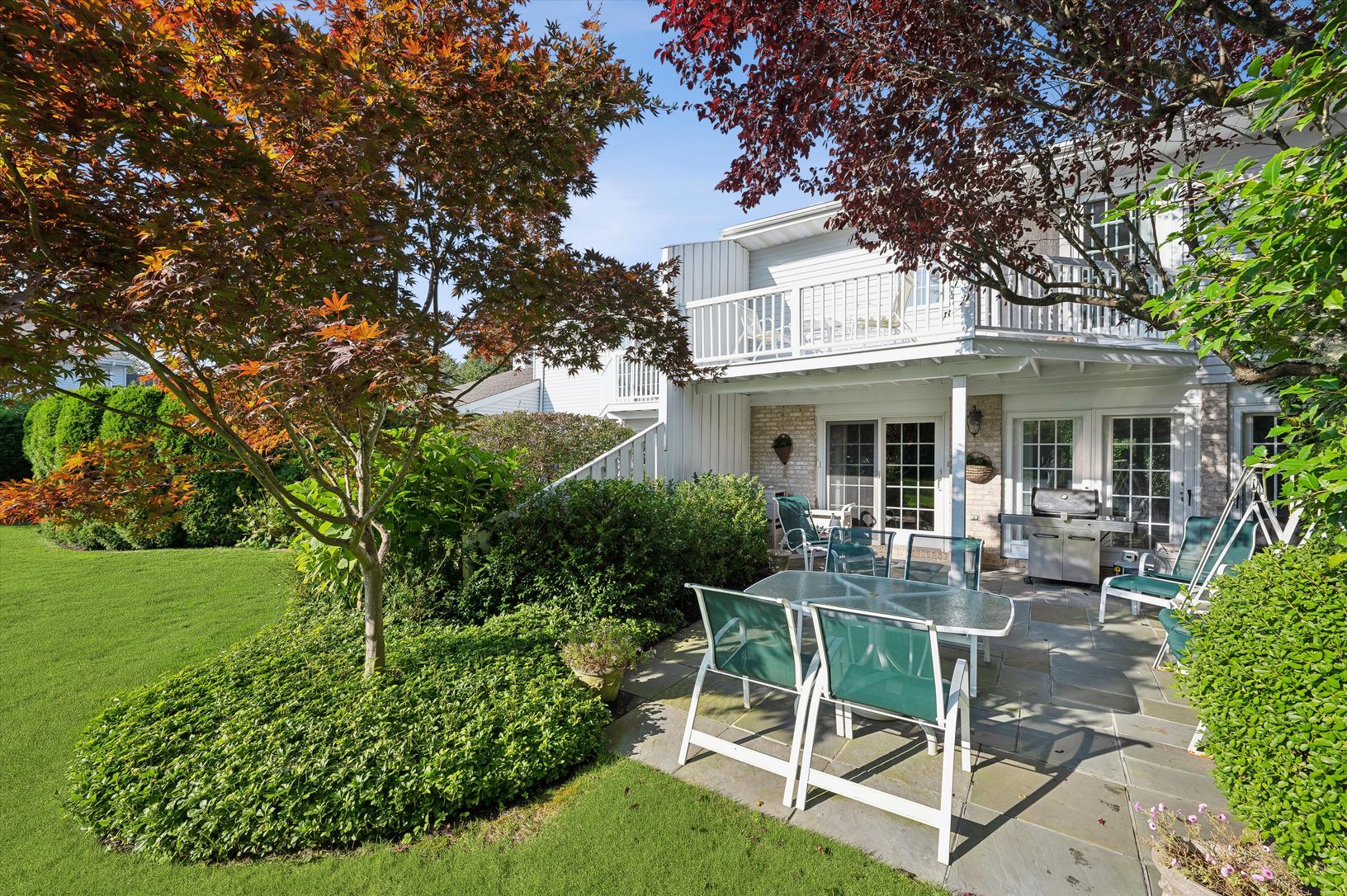  Bluestone Patio with Specimen Trees