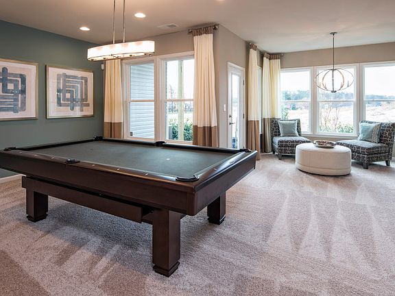Model Representation - First Floor Game Room with Access to Rear Yard