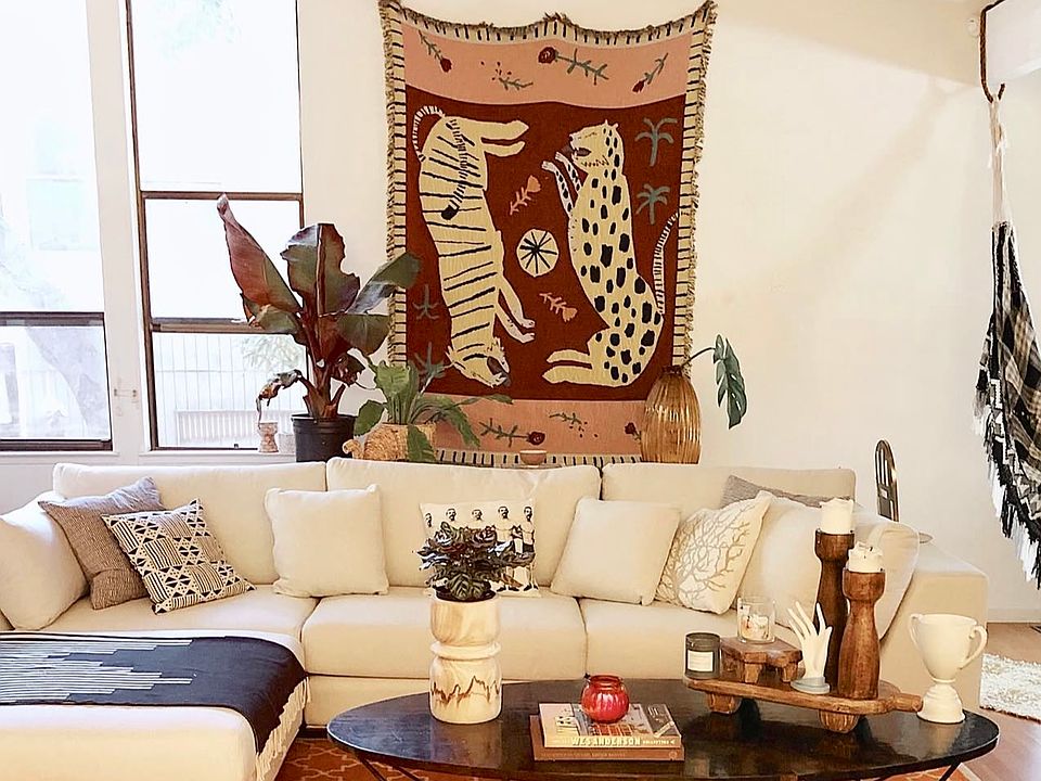 Sun filled living room