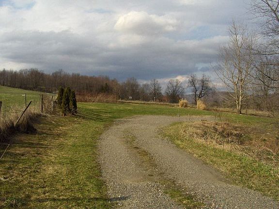 Long secluded driveway