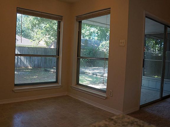 Breakfast area is light and bright.