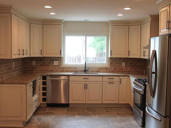 Kitchen with New Stainless Appliances