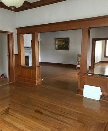 Formal living area to den