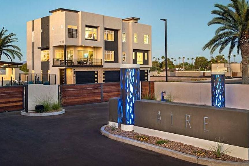 Aire Community Model Shown; View property images at: www.bluestarrentals.com