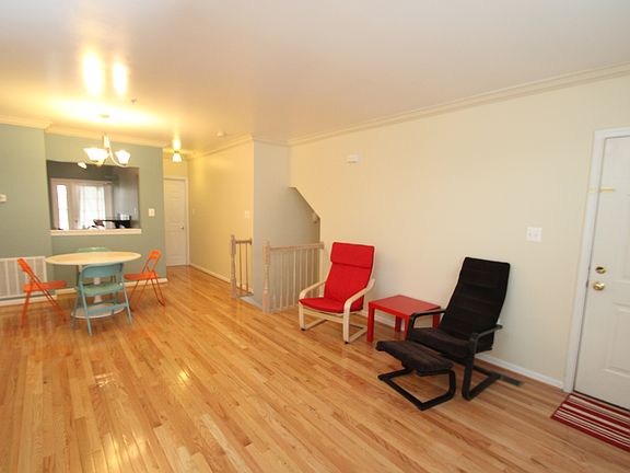 Open floorplan with great wood floors!