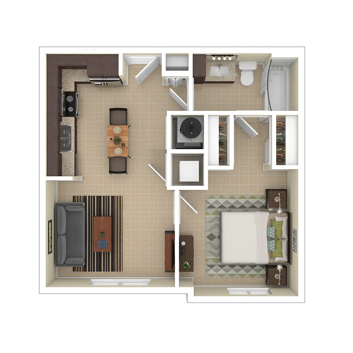 Floor plan A1