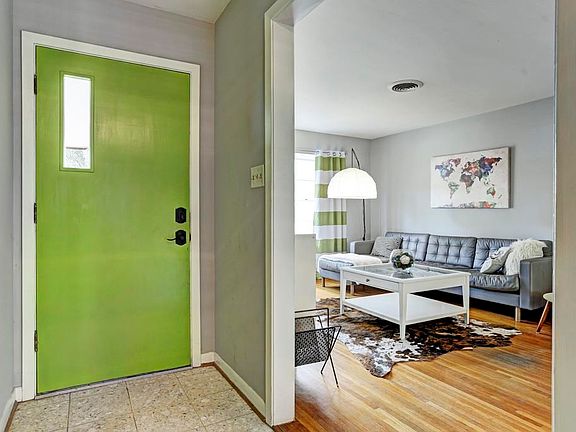 Lots of character in this home. Wood flooring throughout.