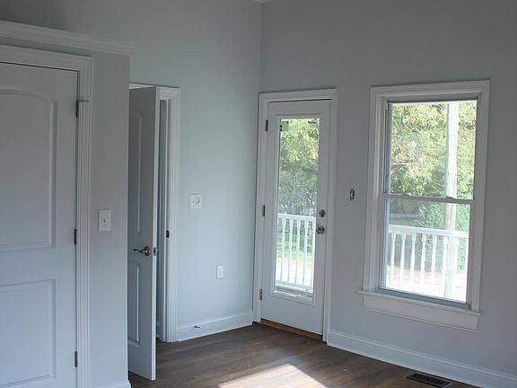 Master bedroom - original 1905 beadboard ceilings!