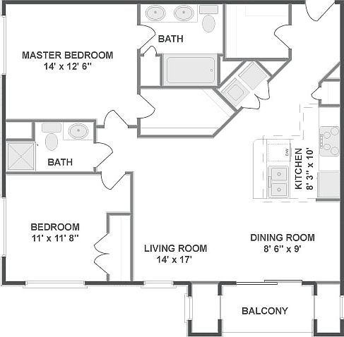 2nd image of 1155 Museum Blvd #3-0602