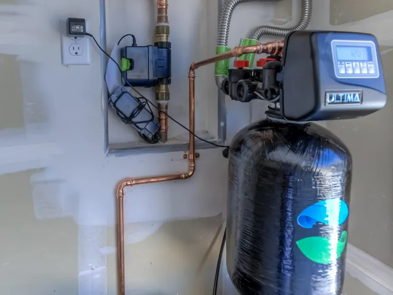 Water Softener and Water Filtration System - Connected with Leak Detection Mechanism by Moeen