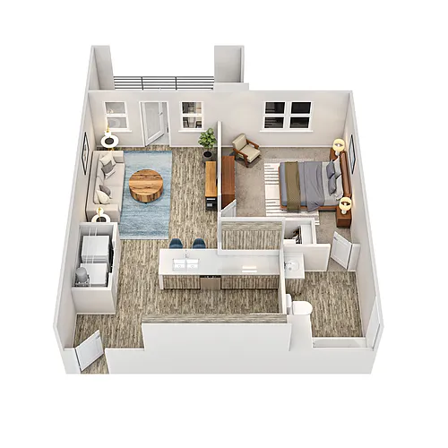 Floor plan Leander