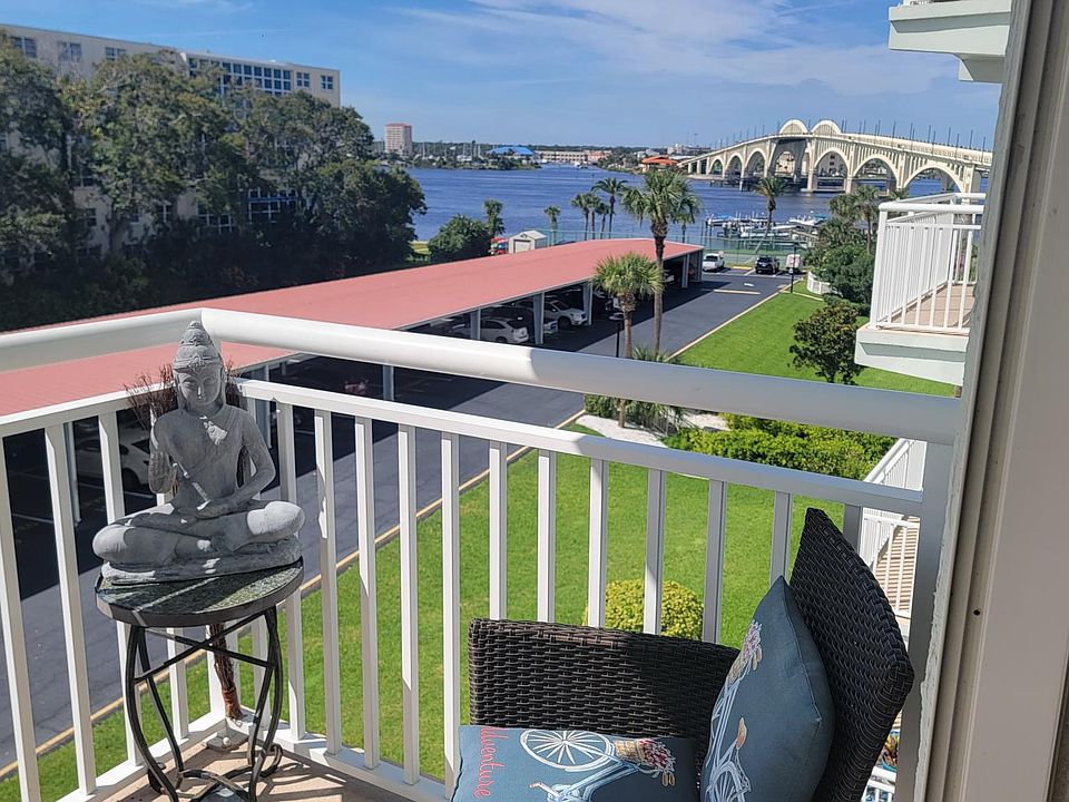Balcony river view