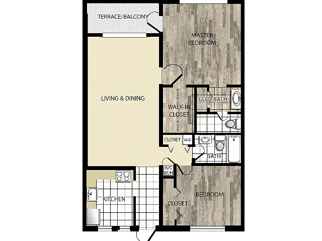 Floor plan Phase 1 Jacaranda