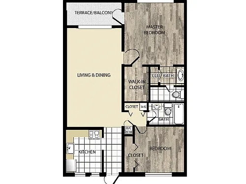 Floor plan Phase 1 Jacaranda