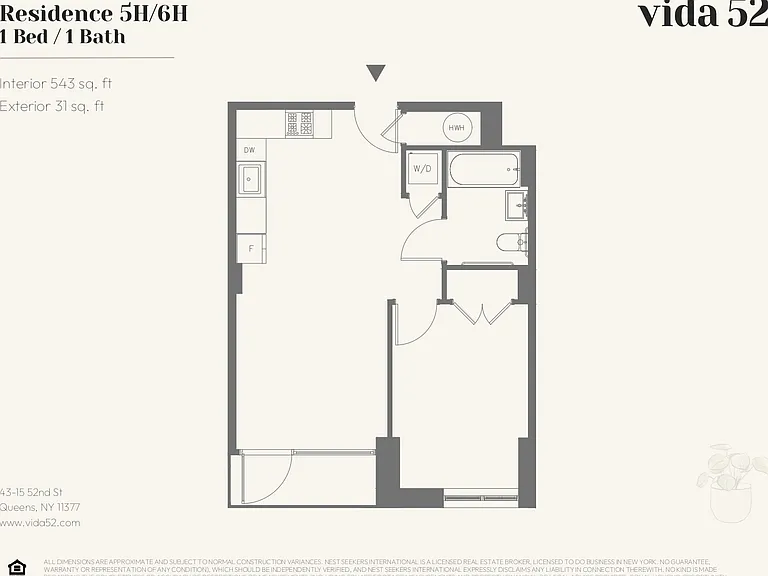 43-15 52nd St #5H — Photo 2