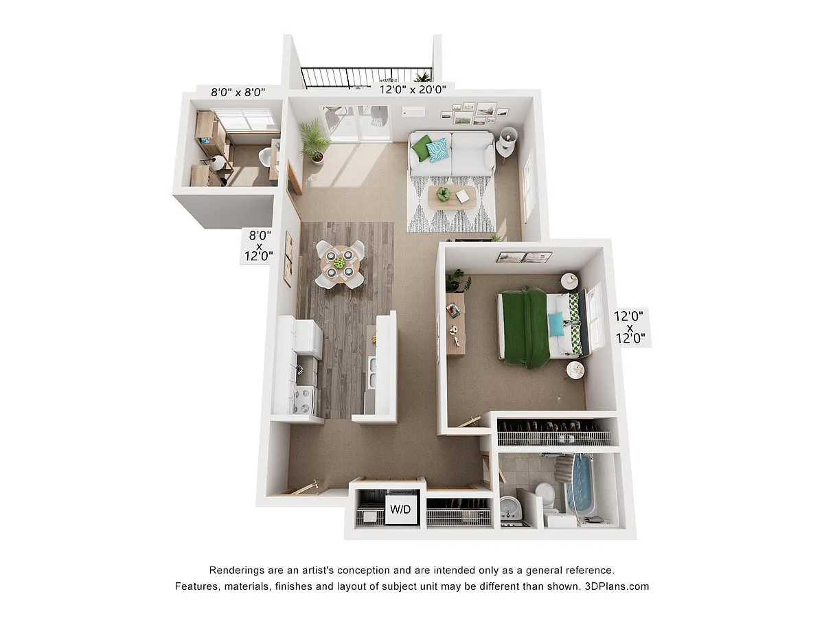Floor plan Goldfinch w/ Den