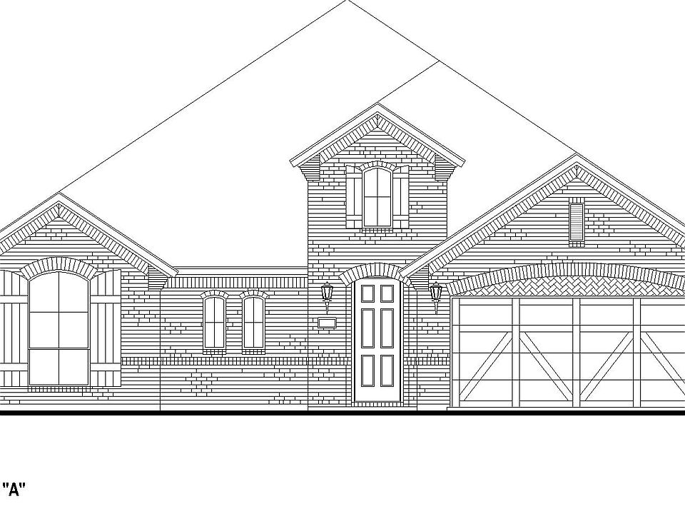 Plan 1680 Elevation A