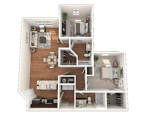 Floor plan Serenity