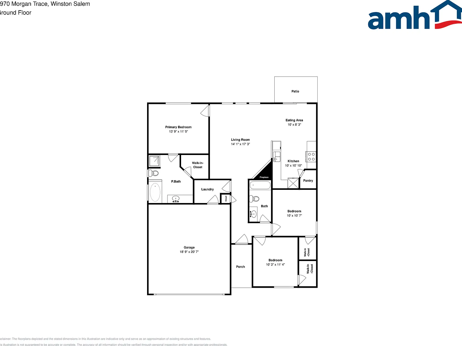3 bed, 2.0 bath, 1279 sqft, $1,780 — Photo 2