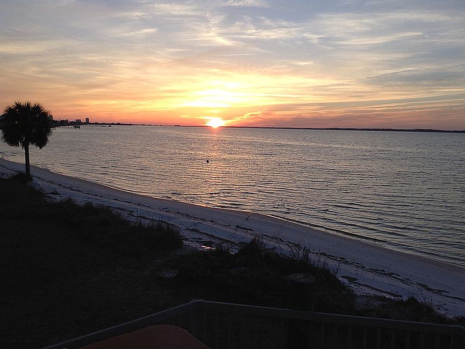 Sunset off back