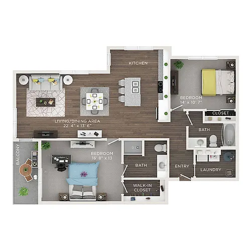 Floor plan C3- Camellia