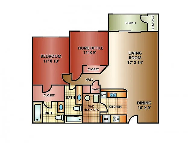 Floor plan Harbor