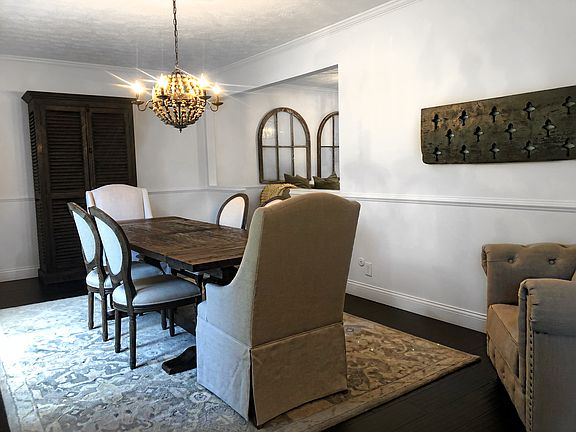 Living room turned dining 